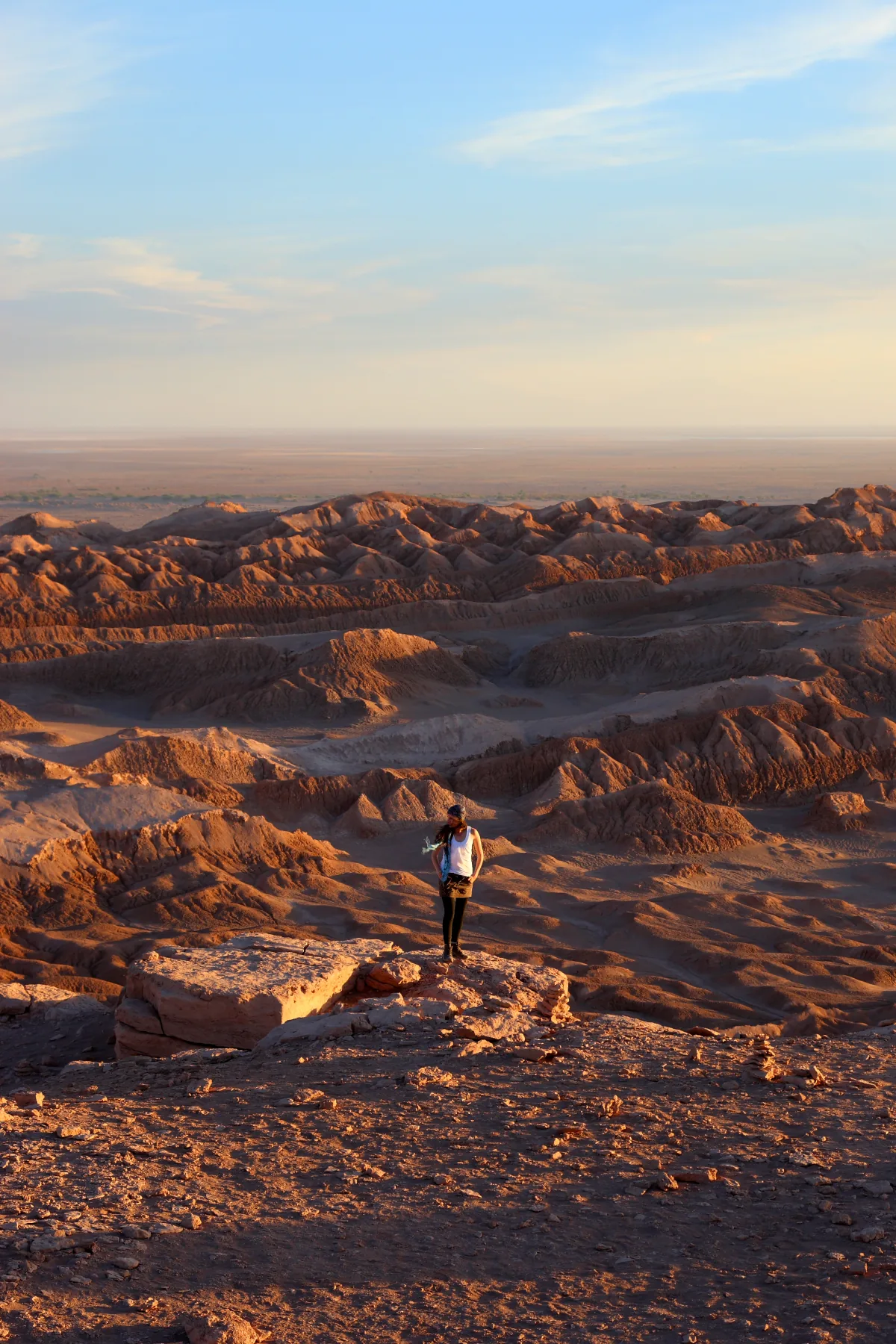 Atacama Desert under a clear sky