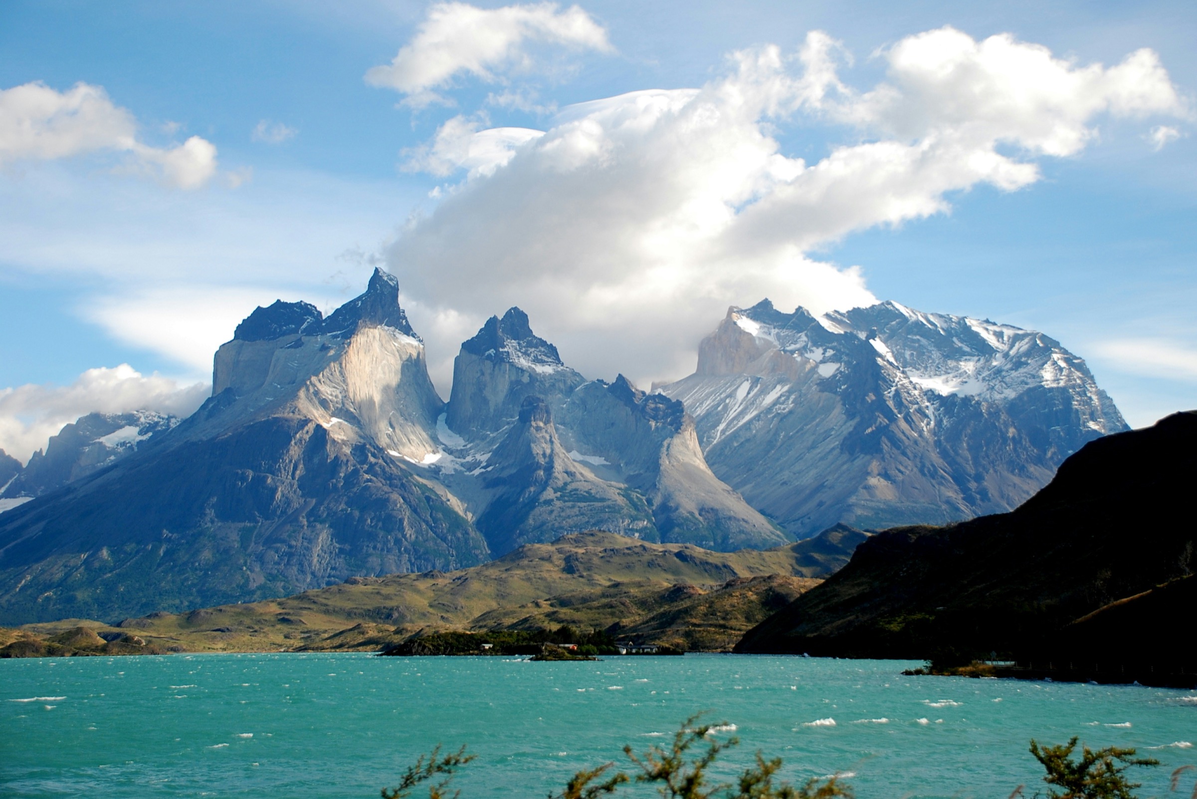 Torres del Paine mountain landscape in Patagonia
