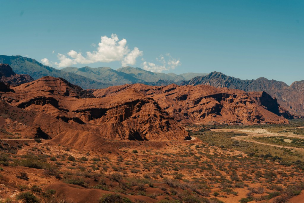 Colorful mountains of northern Argentina