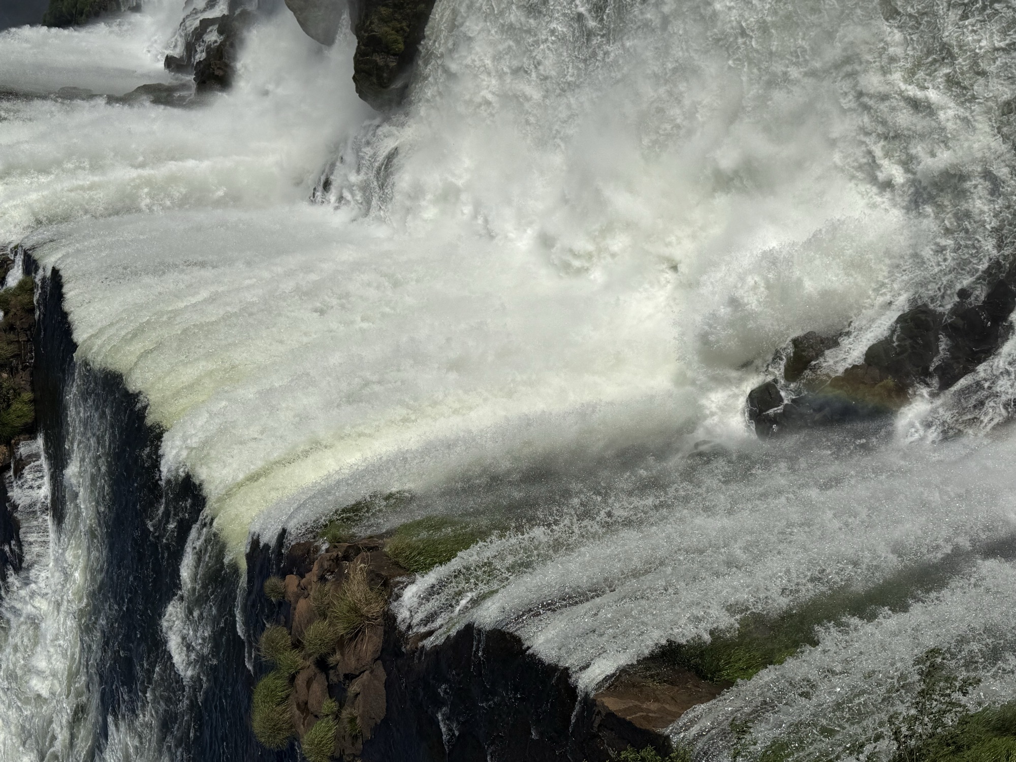The roaring curtain of water at Devil's Throat