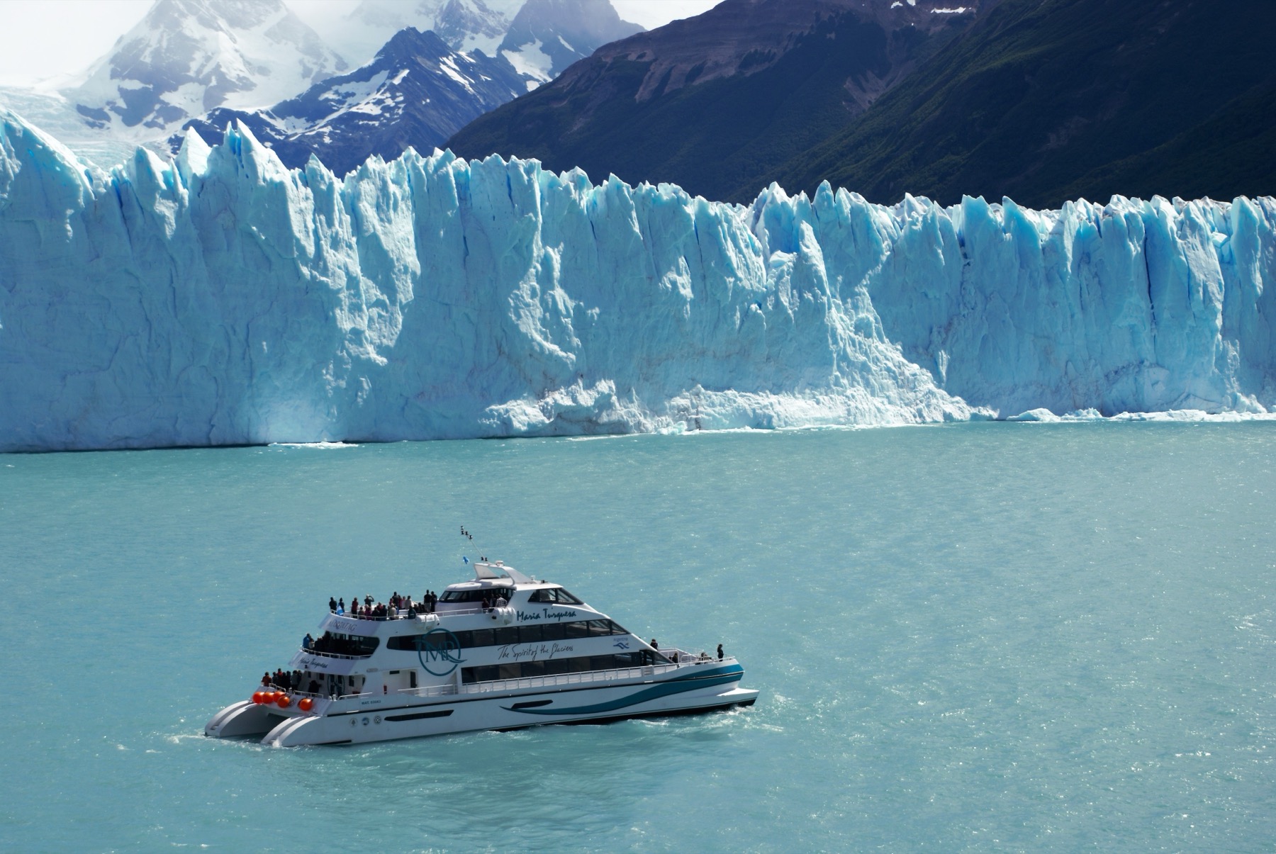 Patagonian glacier landscape